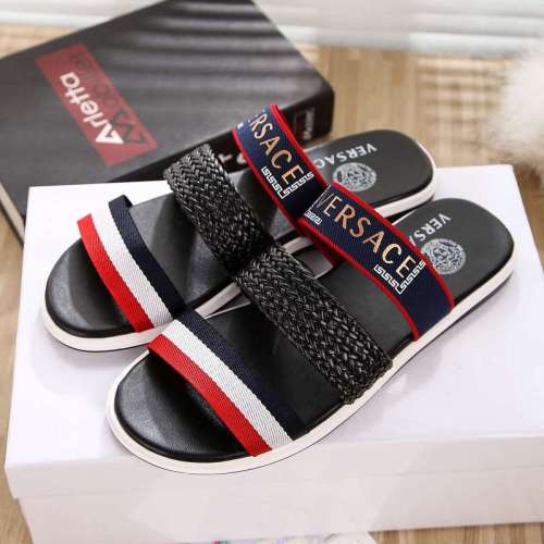 Versace men slippers AAA-049