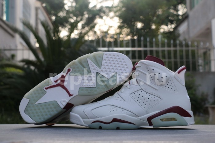 Authentc Air Jordan 6 “Maroon”