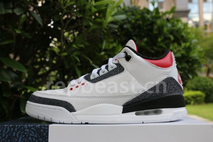 Authentic Air Jordan 3 SE DNM “Fire Red”