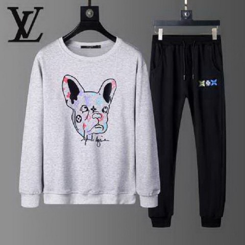 LV long sleeve men suit-094(M-XXXL)