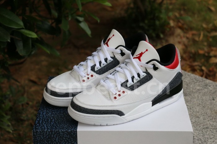 Authentic Air Jordan 3 SE DNM “Fire Red”