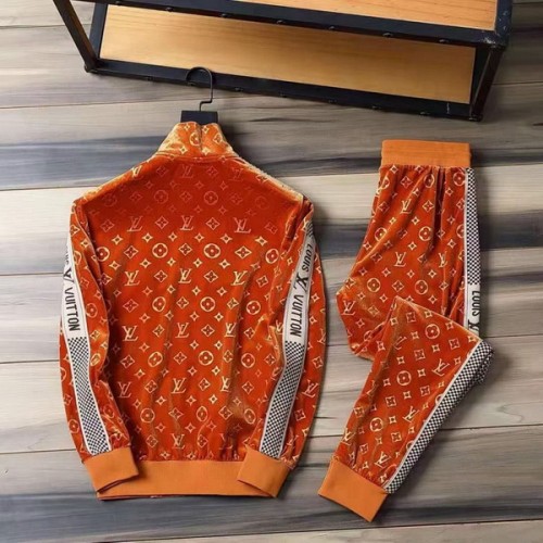 LV long sleeve men suit-355(M-XXXL)