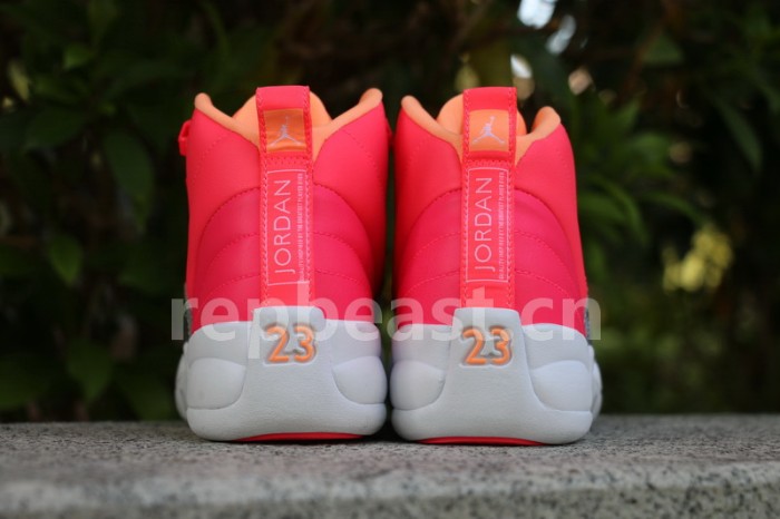 Authentic Air Jordan 12 GS “Hot Punch”