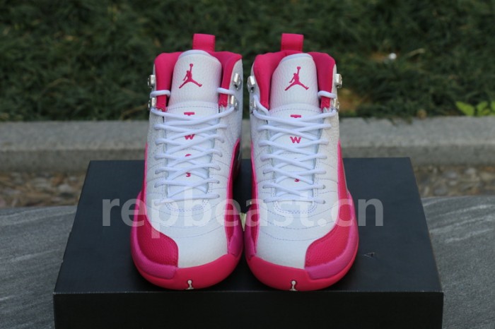 Authentic Air Jordan 12 GS “Valentine's Day”