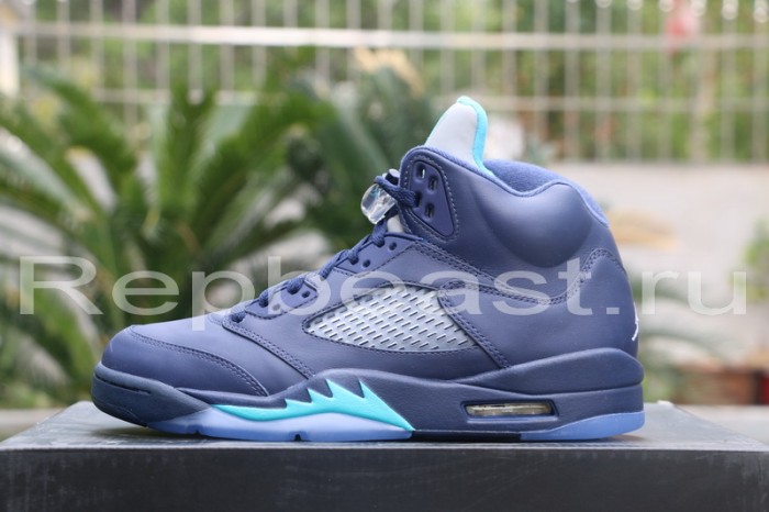 Authentic Air Jordan 5 “Midnight Navy”