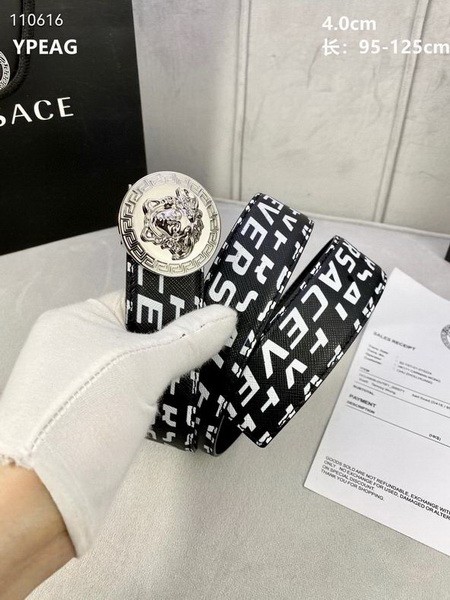 Super Perfect Quality Versace Belts(100% Genuine Leather,Steel Buckle)-1694