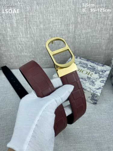Super Perfect Quality Dior Belts(100% Genuine Leather,steel Buckle)-1095