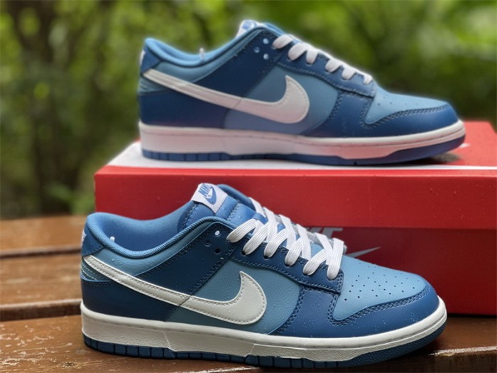 Authentic Nike Dunk Low “Dark Marina Blue”