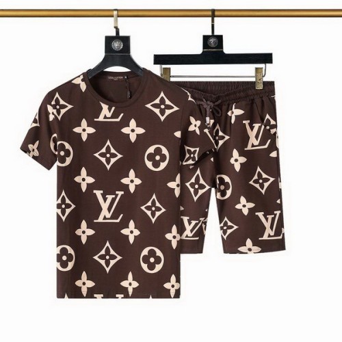 LV short sleeve men suit-115(M-XXXL)