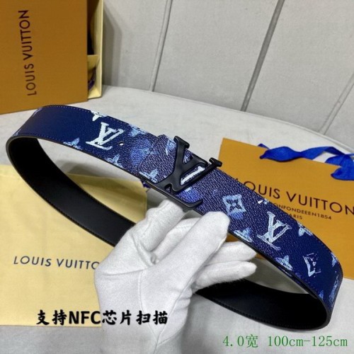 Super Perfect Quality LV Belts(100% Genuine Leather Steel Buckle)-4078