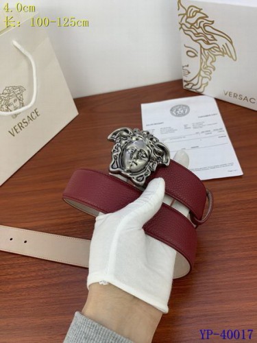 Super Perfect Quality Versace Belts(100% Genuine Leather,Steel Buckle)-1475
