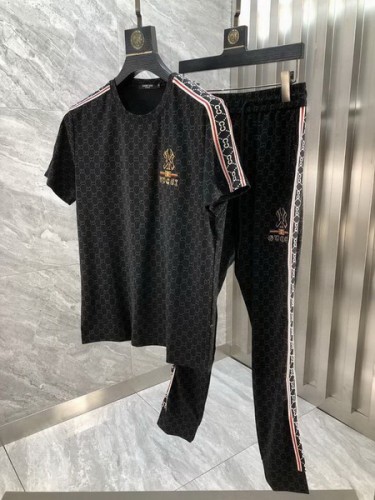 G short sleeve men suit-324(M-XXXL)