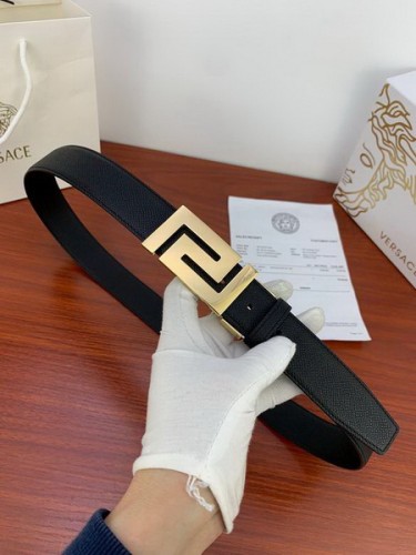 Super Perfect Quality Versace Belts(100% Genuine Leather,Steel Buckle)-1595