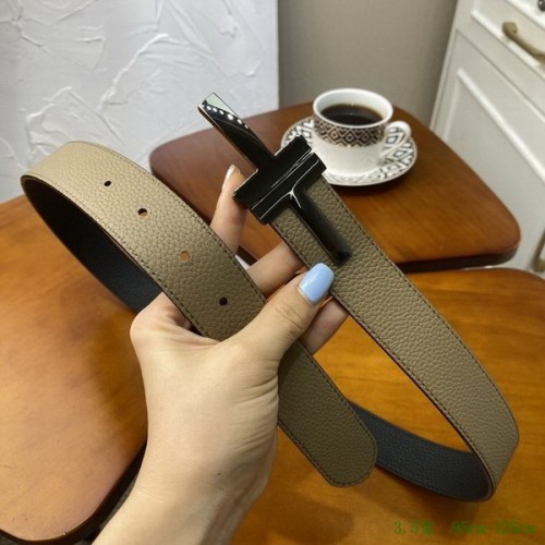Super Perfect Quality Tom Ford Belts(100% Genuine Leather,Reversible Steel Buckle)-001