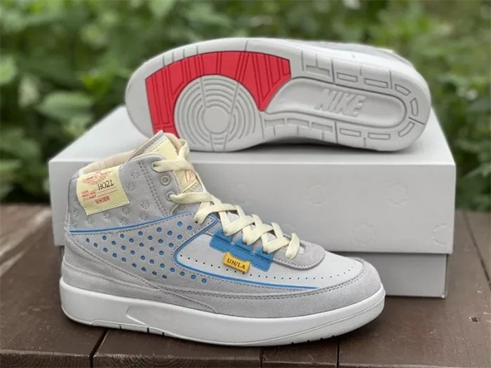 Authentic Union x Air Jordan 2 “Grey Fog”