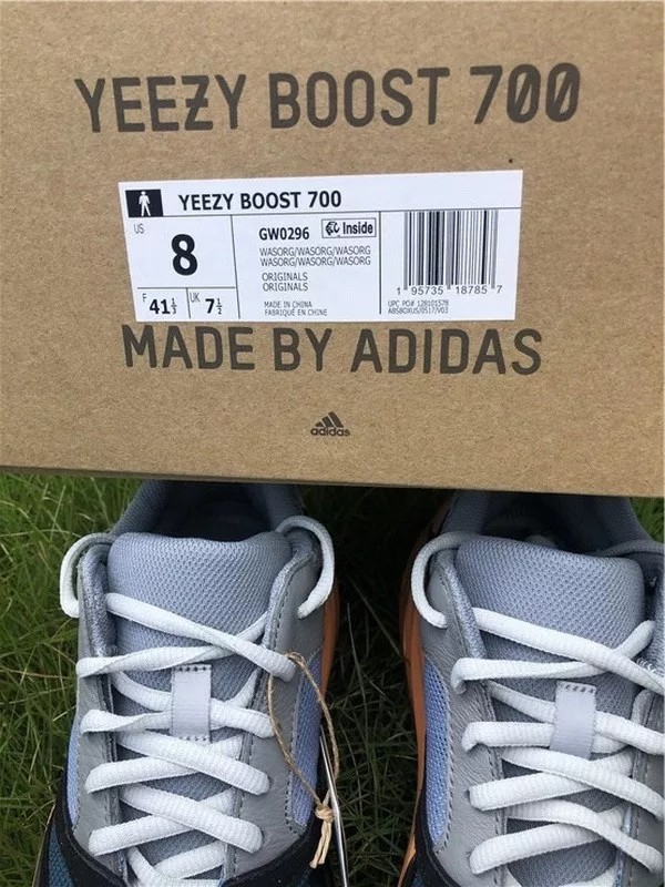 Authentic Yeezy Boost 700 “Wash Orange”
