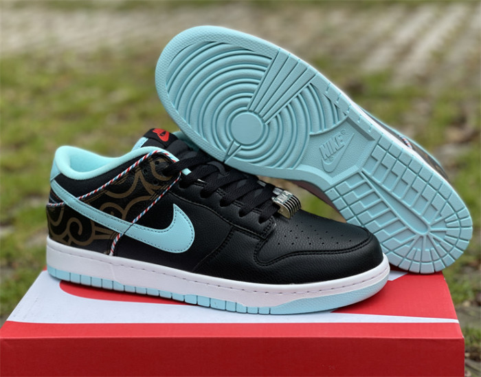 Authentic Nike Dunk Low “Barber Shop”