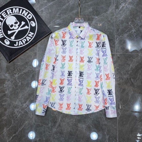LV shirt men-375(M-XXXL)