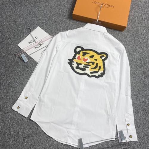 LV shirt men-386(M-XXL)