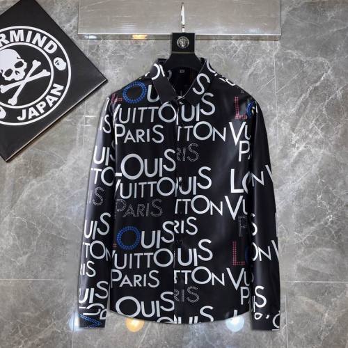 LV shirt men-378(M-XXXL)