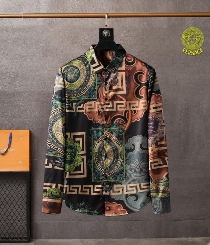 Versace long sleeve shirt men-187(M-XXXL)
