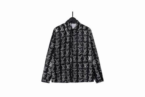 LV shirt men-338(M-XXL)