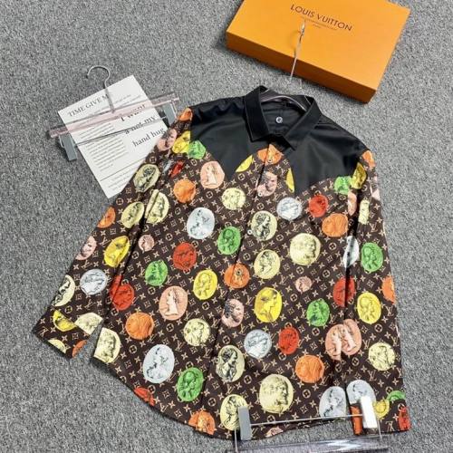 LV shirt men-323(M-XXL)
