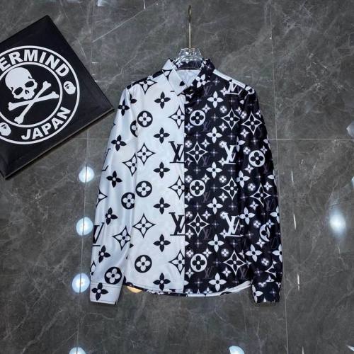LV shirt men-371(M-XXXL)