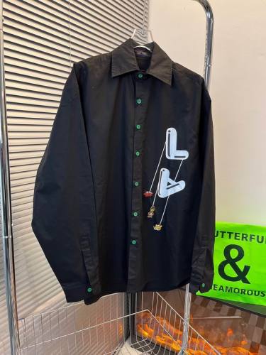 LV shirt men-358(S-XL)