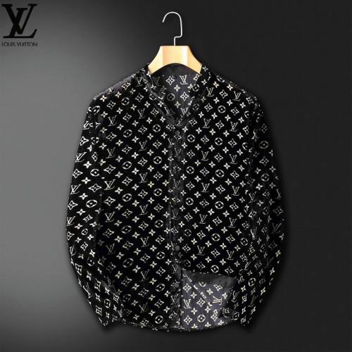 LV shirt men-382(M-XXXL)