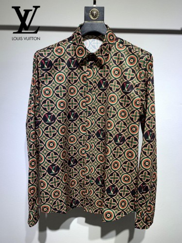 LV shirt men-347(S-XXL)