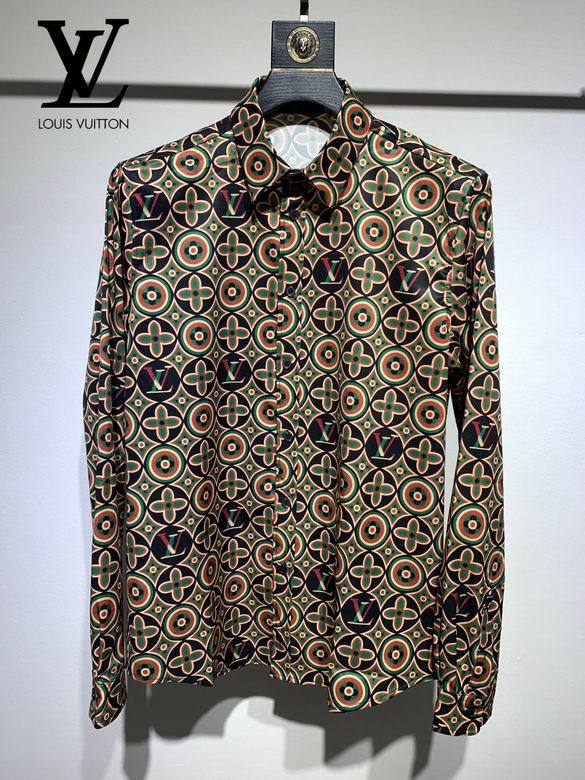 LV shirt men-395(S-XXL)