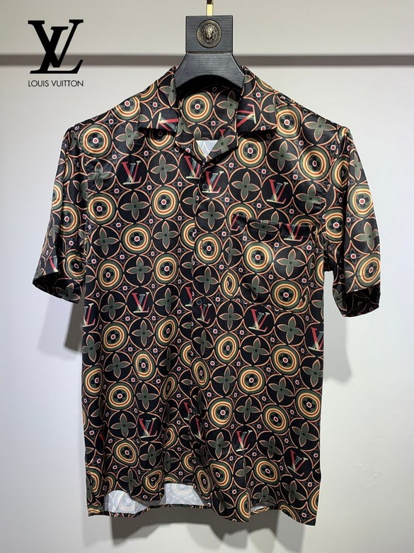 LV short sleeve men-082(S-XXL)