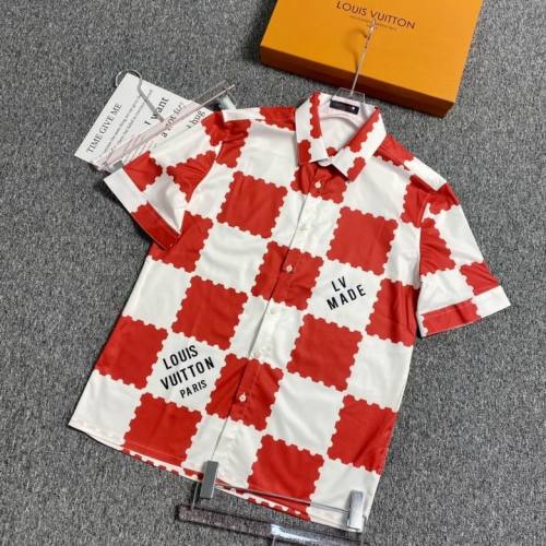 LV short sleeve men-075(S-XXL)
