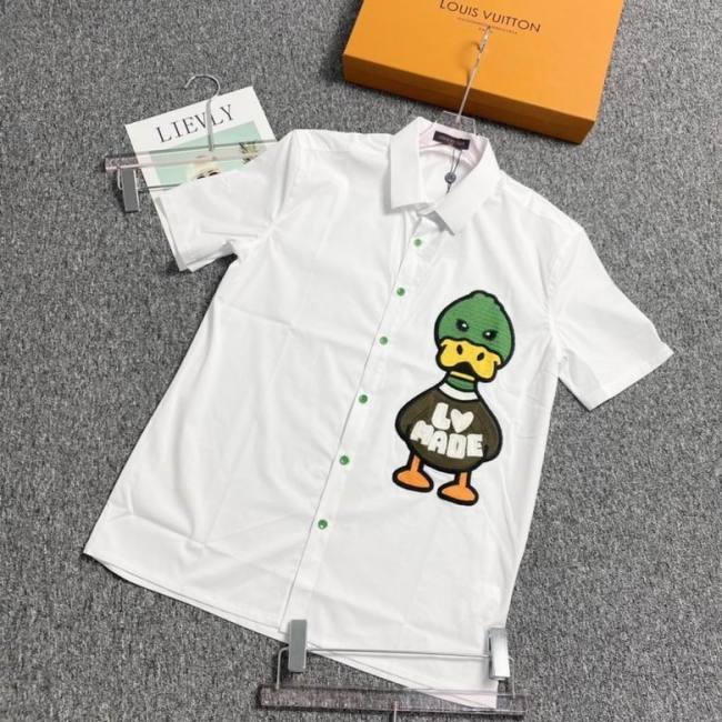 LV short sleeve men-070(M-XXL)
