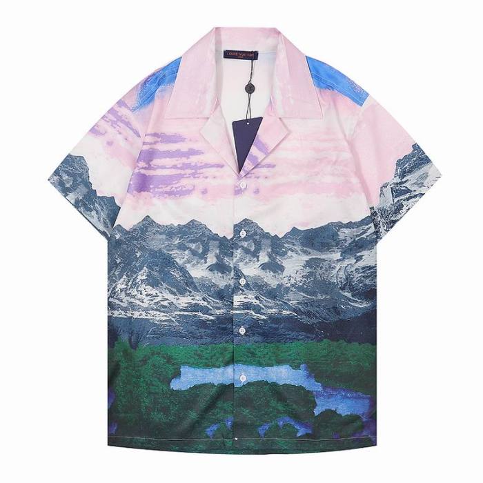 LV short sleeve men-038(M-XXXL)