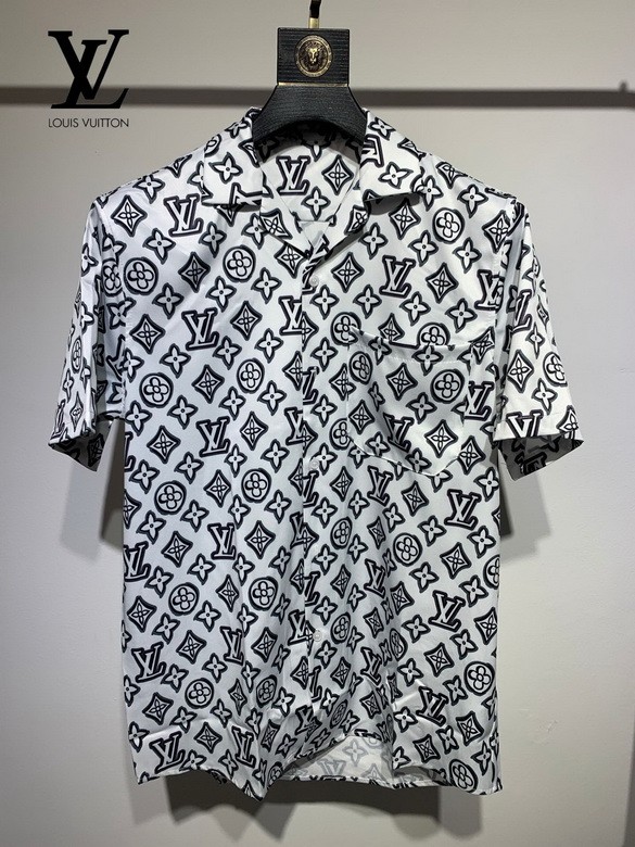 LV short sleeve men-079(S-XXL)