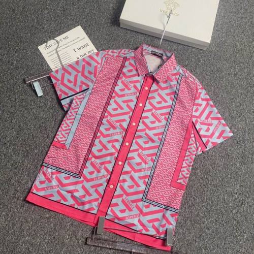 Versace short sleeve shirt men-039(M-XXL)