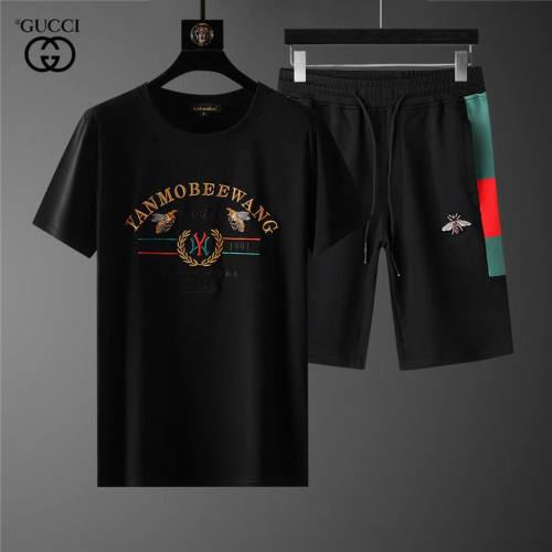 G short sleeve men suit-357(M-XXXXL)
