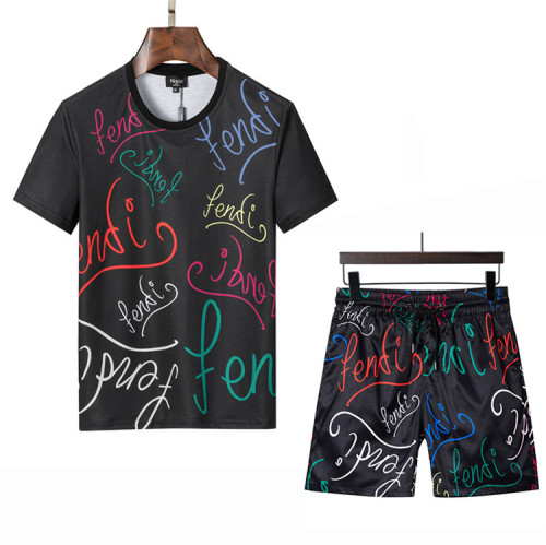 FD short sleeve men suit-038(M-XXXL)