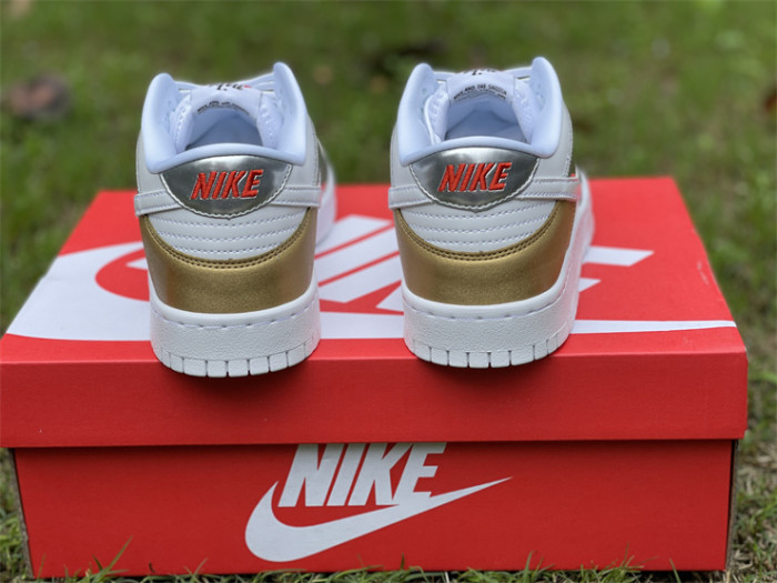 Authentic Nike Dunk Low “Metallic”