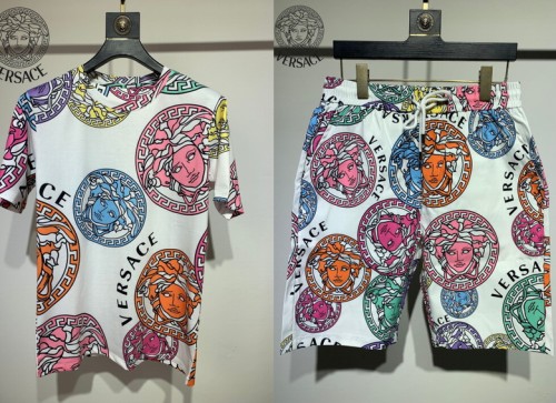 Versace short sleeve men suit-207(S-XXL)