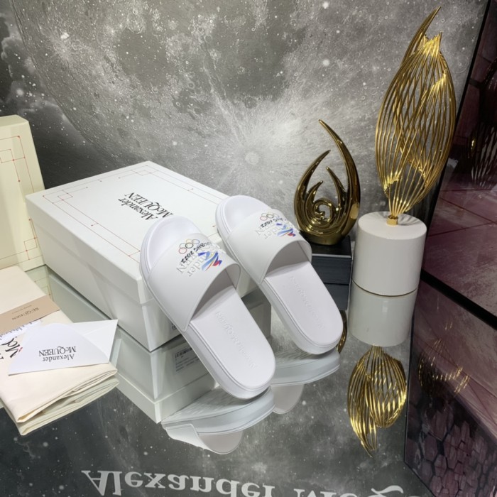 Alexander McQueen men slippers 1：1 quality-025