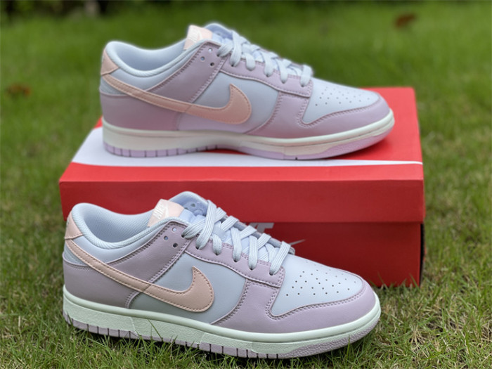 Authentic Nike Dunk Low Pink Purple
