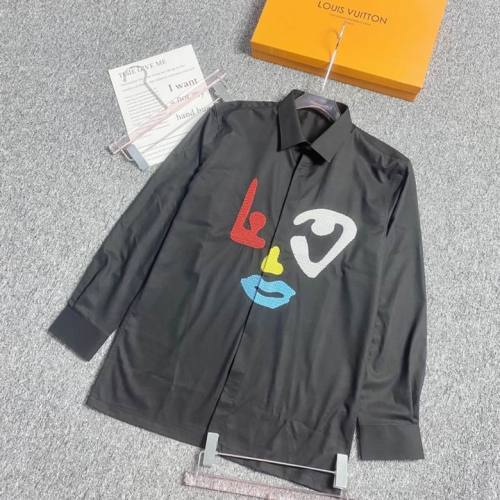 LV shirt men-409(M-XXL)