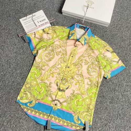 Versace short sleeve shirt men-063(M-XXL)