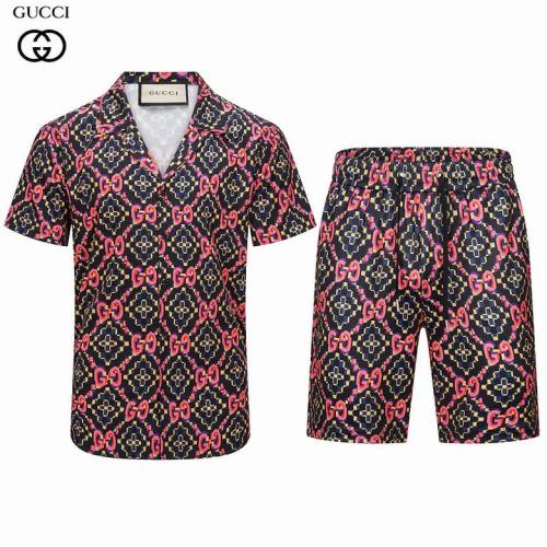 G short sleeve men suit-381(M-XXL)