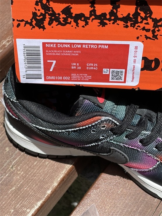 Authentic Nike Dunk Low “Graffiti”