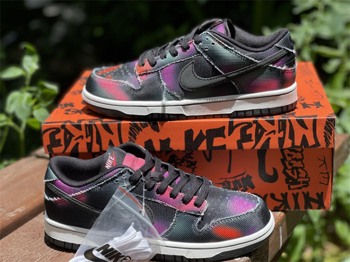 Authentic Nike Dunk Low “Graffiti”