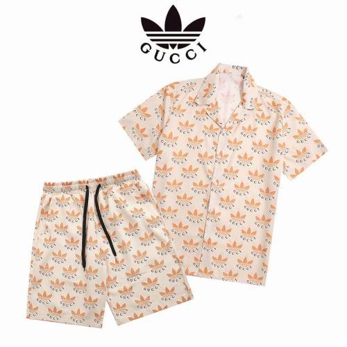 G short sleeve men suit-394(M-XXXL)